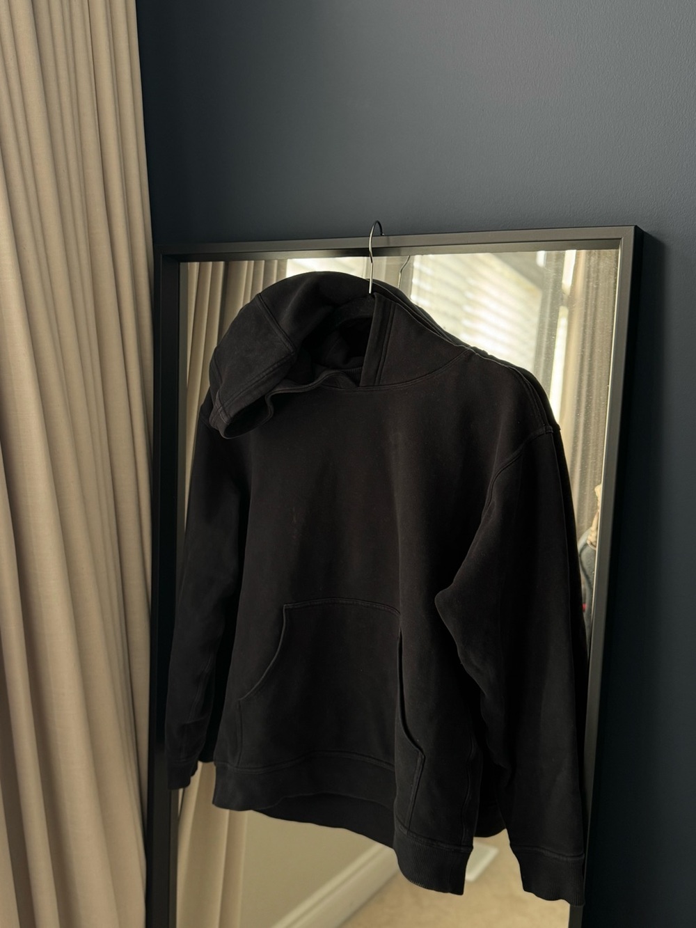 lululemon athletica Black Hoodie Sweatshirt